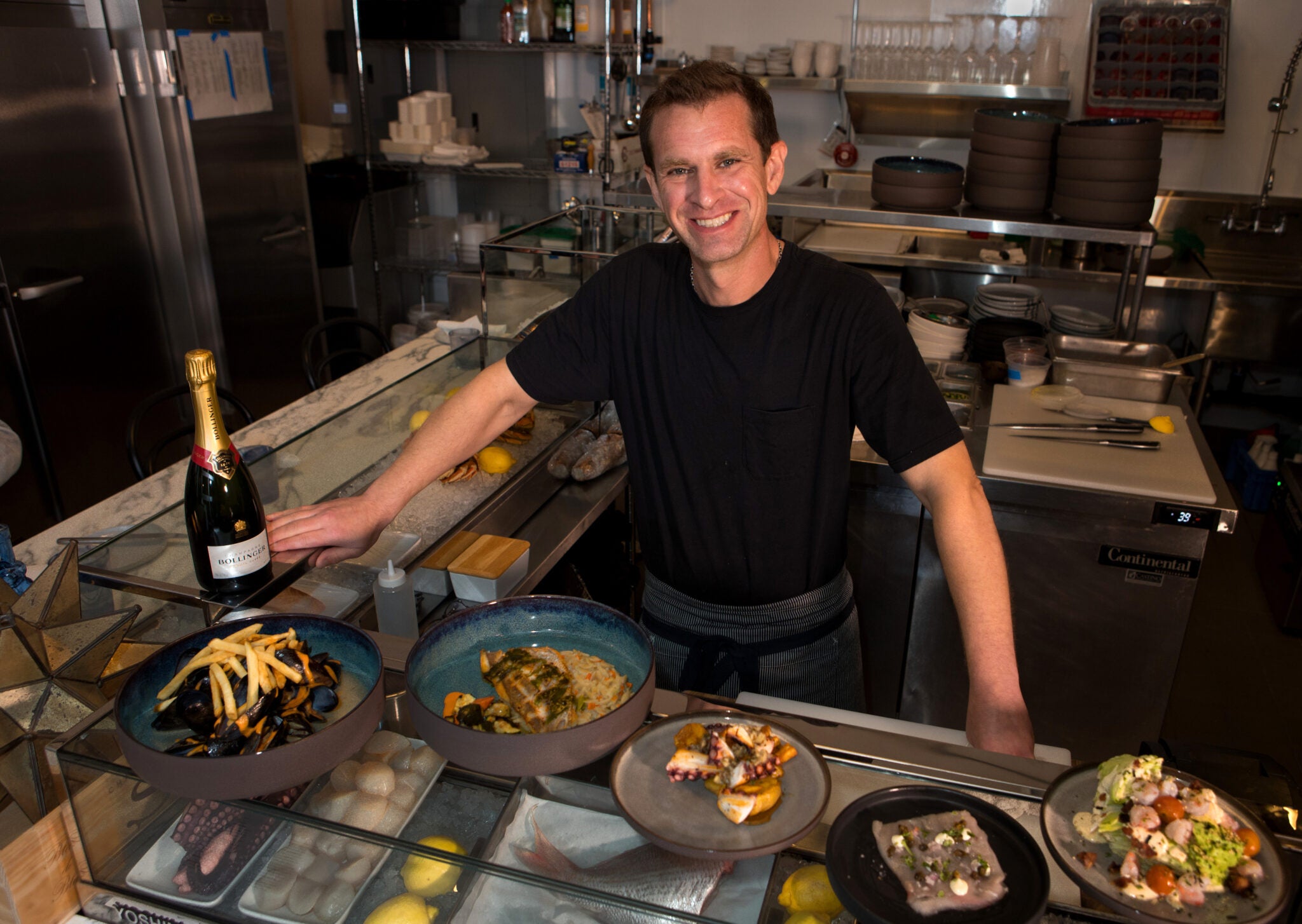 Collection of Sebastopol’s Oyster Cafe Is a Pearl in a gallery layout